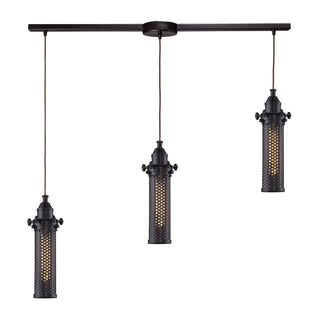 Fulton 36'' Wide 3-Light Pendant - Oil Rubbed Bronze