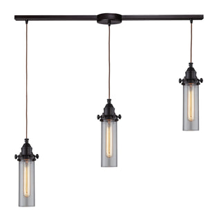 Fulton 36'' Wide 3-Light Pendant - Oil Rubbed Bronze