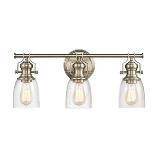 Chadwick 23'' Wide 3-Light Vanity Light - Satin Nickel