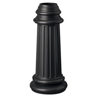 Slip Base Direct Burial Post Slip Base in Black