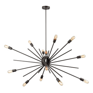 Xenia 54'' Wide 14-Light Chandeliers - Oil Rubbed Bronze