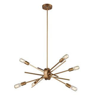 Xenia 22'' Wide 6-Light Chandeliers - Matte Gold