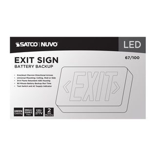 EXIT SIGN - GREEN