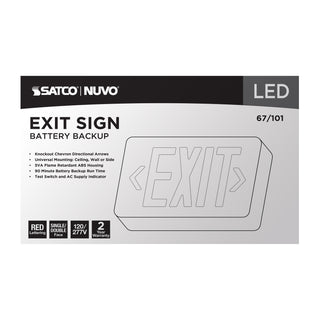 EXIT SIGN - RED