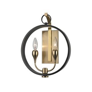 Dresden Wall Sconce Aged Old Bronze