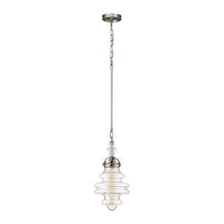 Gramercy 10'' Wide 1-Light Mini Pendant - Polished Nickel