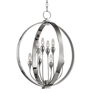 Dresden Lantern with Polished Nickel Finish
