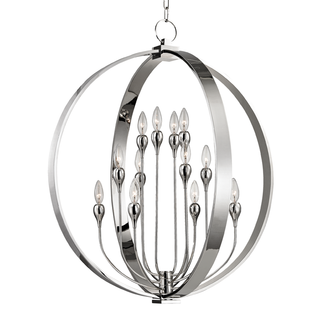 Dresden Lantern with Polished Nickel Finish