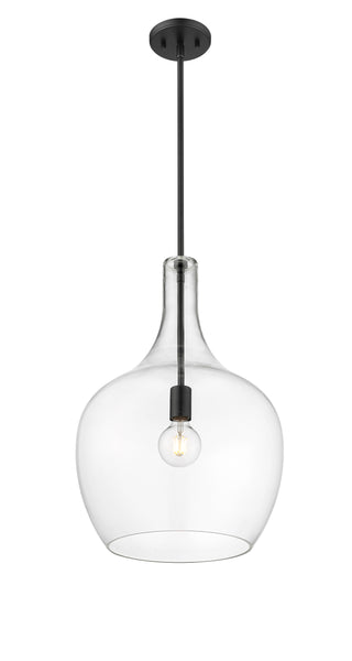 Lamara 1-Light Pendant Light Matte Black