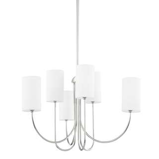 Harlem Chandelier with Polished Nickel Finish
