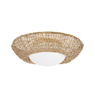 KILLINGTON Flush Mount with Vintage Gold Leaf Finish