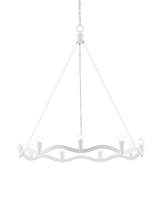 Serpentina White Chandelier