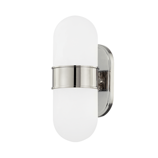 Beckler Wall Sconce Polished Nickel