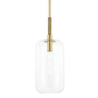 Lenox Hill Pendant Aged Brass