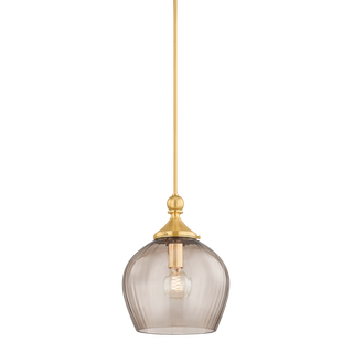 CHATTON Pendant with AGED BRASS Finish