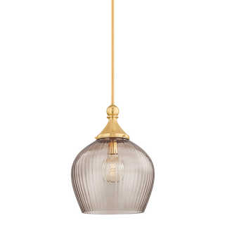 CHATTON Pendant with AGED BRASS Finish