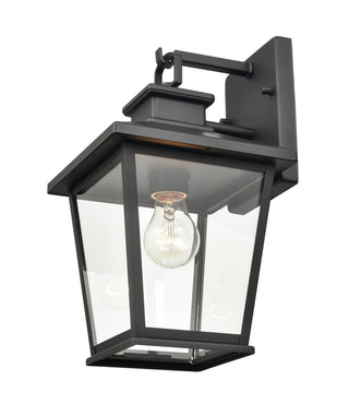 Bellmon 1-Light Outdoor Wall Sconce Powder Coated Black