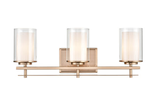 Huderson 3-Light Vanity Modern Gold