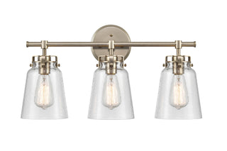 Amberose 3-Light Vanity Modern Gold