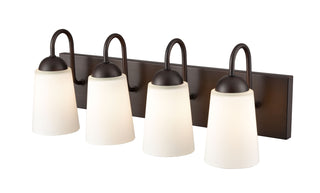 Ivey Lake 4-Light Vanity Rubbed Bronze