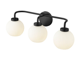 Oprah 3-Light Vanity Matte Black