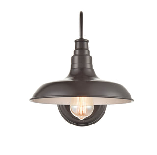 1-Light Outdoor Wall Sconce Powder Coated Bronze