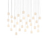 Dove 30-Light Linear Multi-Drop Pendant