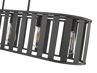 Stella 5-Light Chandelier Ceiling Light Matte Black