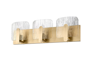 Rimini 3-Light Vanity Vintage Brass