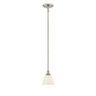 Herndon 1-Light Mini-Pendant in Satin Nickel Satin Nickel