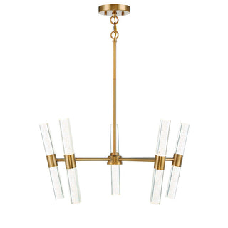 Arlon 10-Light LED Pendant in Warm Brass Warm Brass