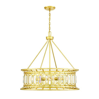 Daintree 8-Light Pendant in True Gold True Gold