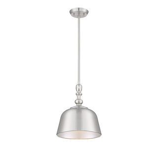 Berg 1-Light Pendant in Satin Nickel Satin Nickel