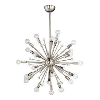 Galea 24-Light Chandelier in Polished Nickel Polished Nickel