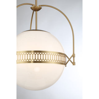 Thornhill 3-Light Pendant in Warm Brass