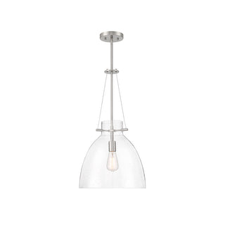 Foster 1-Light Pendant in Satin Nickel Satin Nickel