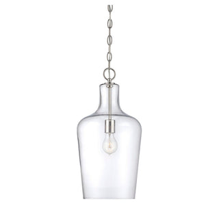 Franklin 1-Light Pendant in Polished Nickel Polished Nickel