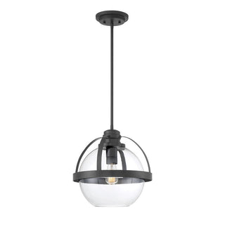 Pendleton 1-Light Pendant in 
Matte Black Matte Black