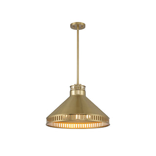 Seagram 3-Light Pendant in Warm Brass Warm Brass