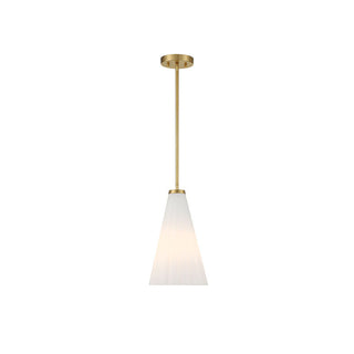 Bristol 1-Light Pendant in Warm Brass Warm Brass