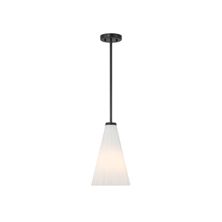 Bristol 1-Light Pendant in Matte Black Matte Black