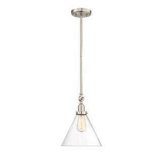 Drake 1-Light Pendant in Satin Nickel Satin Nickel