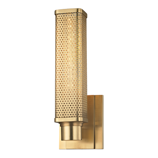 Gibbs Wall Sconce Aged Brass