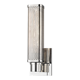 Gibbs Wall Sconce Polished Nickel