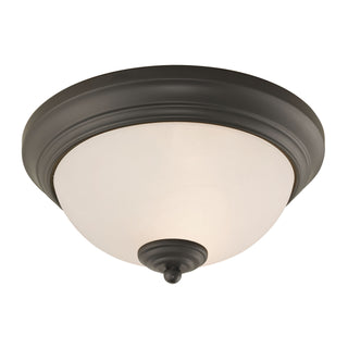 Huntington 11'' Wide 2-Light Flush Mount - Oil Rubbed Bronze