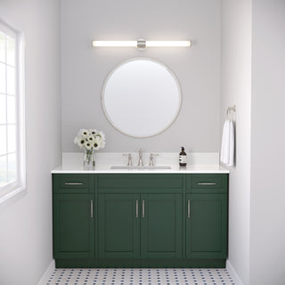 Trumann 1-Light Vanity LED Brushed Nickel