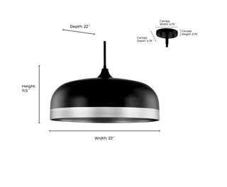 Amarra 4-Light Pendant Light Matte White