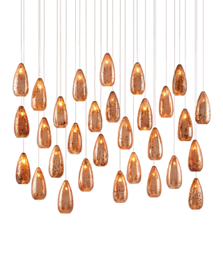 Rame 30-Light Linear Multi-Drop Pendant