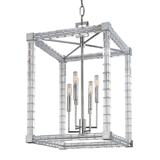 Alpine Lantern with Polished Nickel Finish