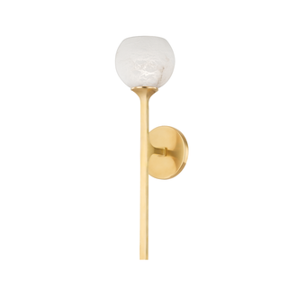 Melton Wall Sconce with Aged Brass Finish